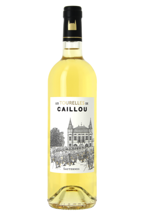 BOUTEILLE LES TOURELLES DE CAILLOU - 750px x500px - CHATEAU CAILLOU© VIN BLANC MOELLEUX LIQUOREUX VIN FRAIS VIN FRUITE