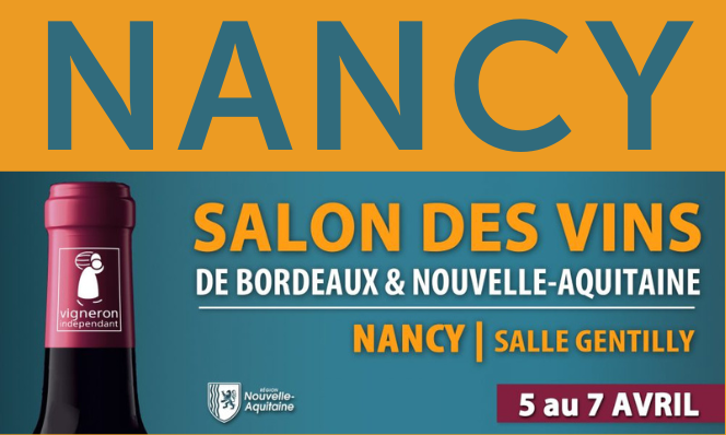 Affiche du Salon des vignerons indépendants Nancy