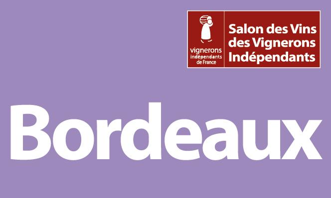 Affiche du Salon des vignerons indépendants Bordeaux